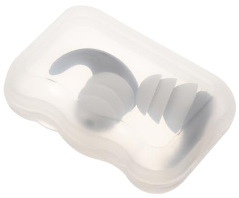 Healeved Bouchons D'oreilles en Silicone pour Concert et Sommeil, de Bruit, Confort, Étanches pour Natation et Sports Nautiques,