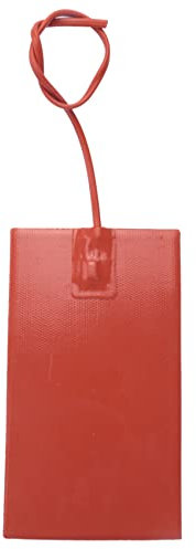 Wouueso 12V 13X23CM Voiture Coussin Chauffant en Silicone Moteur Bloc-Cylindres RéServoir D' Hydraulique Plaque Chauffante RéServoir d'eau Coussin Chauffant