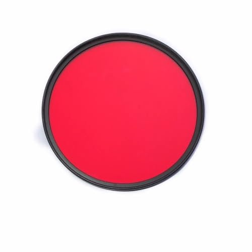 NVZPG AP Objectif de caméra 52 55 58 MM 550nm IR R55, Filtre Infrarouge de qualité Optique(52mm)