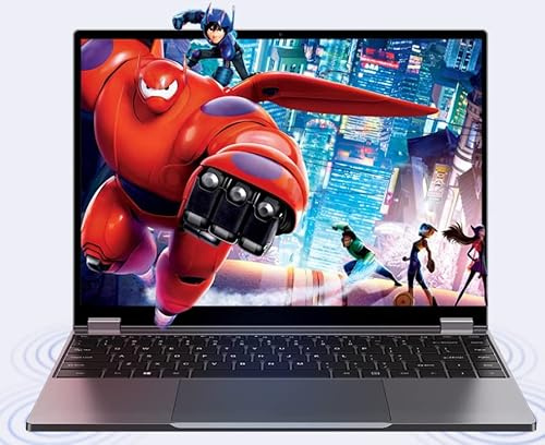 FreeBook 13,5 Pulgadas Pantalla táctil 2256x1504 Resolución Celeron N100 Quad Core 12GB RAM 512GB SSD Win 11 Ordenador portátil
