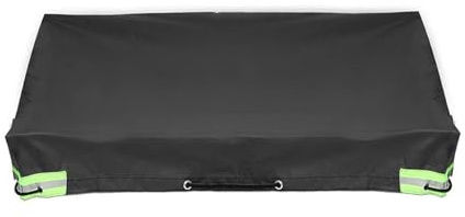 Cargo Cover 420D Oxford Presenning Släpvagnsduk Vattentät Dammtät Lastbilskaross UV-skydd För Utomhusresor 214X122X13Cm Bagageutrymmesskydd(5)