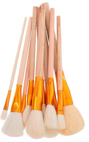 UKCOCO Lot de 12 Brosses Pollinisatrices pour Fleurs et Légumes, Outil Manuel pour Jardinage Intérieur et Balcon, Pinceaux à Pollen Ergonomiques, Réutilisables et Précis pour Plantes