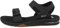 Reef Men's Fanning Baja Sport Sandal, Black Silver, 10 UK