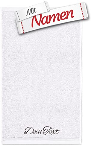 möve Superwuschel Saunatuch mit Namen Bestickt, 80x200 Snow Weiß Baumwolle, Personalisiert bestickte Saunatücher zum Baden, Frottee Saunatuch besticken Lassen