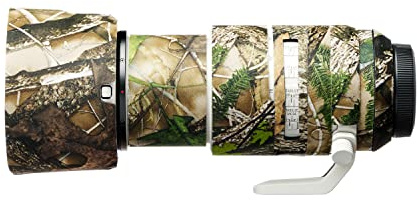 easyCover - Lens Oak - Objektivschutz - Schutz für Ihr Kameraobjektiv - Geeignet für Canon RF 70-200mm F2.8L ist USM - True Timber HTC Camouflage