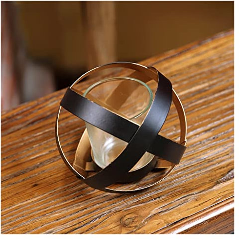 HEXEH Kerzenhalterhalter Candlestick Candlelight Dinner Requisiten Romantische Hochzeit Retro Creative Candlestick Dekorationstisch Amerikanische Kerzenstick Kandelaber (Size : A)