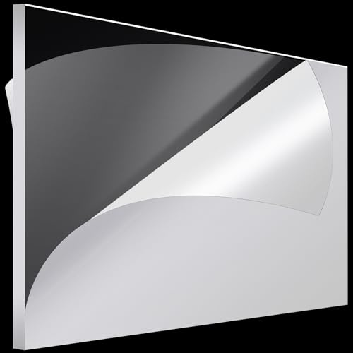 Roowest 1 Pcs 24 x 36 Inch, 1/2 Inch Thick Clear Acrylic Sheets Transparent Plastic Panels Sheets Cut to Size Cast Acrylic Board Panel with Protective Film for Craft DIY Project Sign Frame