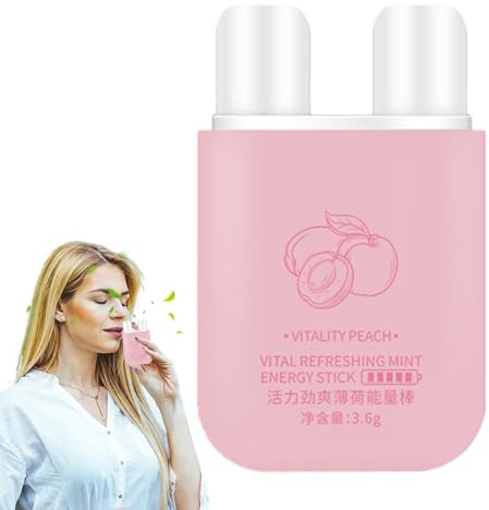 Lápiz de inhalación nasal | Portátil de 2 orificios para inhalación nasal antisueño, refrescante, cuidado de la nariz, seguro para el aprendizaje i clases, horas extras mientras conduces durante