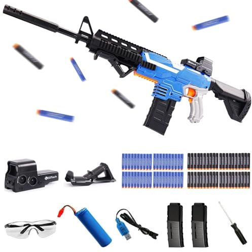 Spielzeug Pistole,Schaumstoff-Blaster,Soft Foam Bullet Blaster Toy,Schaumstoff-Blaster Toy Gun,Soft Foam Bullet Toy,Blaster Toy Gun,Sicherheitstraining oder Spiel,für 14+