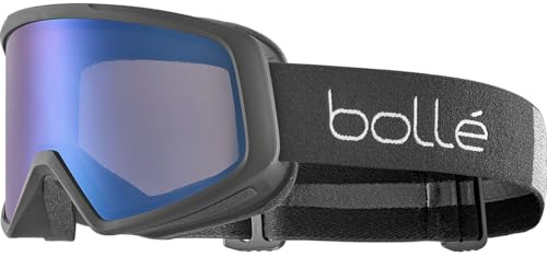 Bollé BEDROCK PLUS Black Matte - Bronze Blue Cat 3 - Skibrillen - Bronze Blue - Größe M - Unisex - Erwachsene