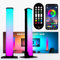LuminexDesigns Barra de Luz LED RGB TV y Gaming 40cm – Sincronización Musical y Control por App para Iluminación y Decoración