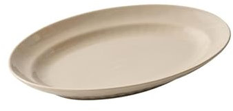 Keramik-Geschirr-Set, für den Haushalt, Essen, Fischteller, Suppenschüssel, Milchtee-Farbe, 30,5 cm Fischteller