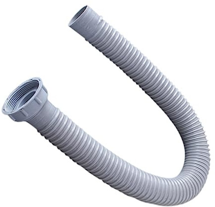 KICHOUSE 0.5m Tubo Di Scarico Del Lavandino Tubo Di Prolunga Dell'acqua Per Lavatrice Cucina e Bagno Flessibile e Resistente