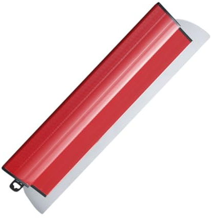 LOORGVEL Llana de Acabado para Paneles de Yeso Roja de 40 Cm, Ligera y Resistente, Adecuado para Enyesar Paredes Hogar