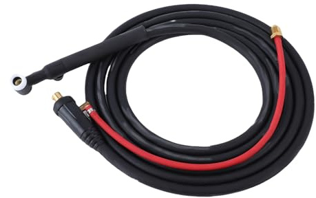 LiebeWH Torcia per Saldatura TIG Efficiente a Lunga Durata 150A Raffreddata Ad Aria per Saldatore MIG200 Tubo Dell'aria da 3 Metri in Nylon di Gomma