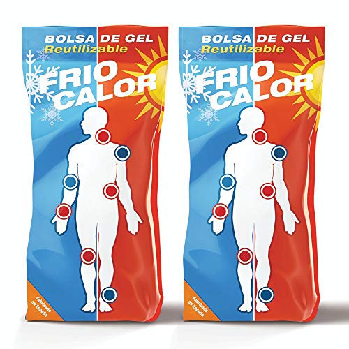 Sacs de Gel Réutilisables Chaud-Froid Sport 13x27cm [2 Unités]