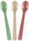 nip – Green Babylöffel | ab 4 Monate | 3er Set |Nachhaltige, extra schmale Fütterlöffel, spülmaschinengeeignet, perfekt für Beikoststart, BPA-frei, ohne Melamin, nachhaltig | grün/beige/rot