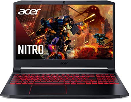 Acer Nitro 5 AN515-55-53E5 Gaming Laptop | Intel Core i5-10300H | NVIDIA GeForce RTX 3050 GPU | 15.6in FHD 144Hz IPS Display | 8GB DDR4 | 256GB NVMe SSD | Intel Wi-Fi 6 | Backlit Keyboard