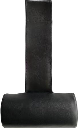 CANADIAN SPA CO. Hot Tub Headrest Outdoor Neck Pillow for Pool Waterproof Half Round Pool Cushion in Black, Hot Tub Accessories