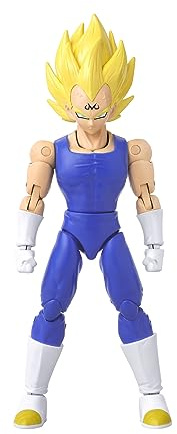 BANDAI - Dragon Ball Z - Figurine articulée Dragon Stars 17 cm - Majin Vegeta - Licence Officielle Dragon Ball - Figurine articulée Majin Vegeta - Jouet Enfant 4 Ans et + - 40731