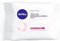 NIVEA Toallitas Desmaquilladoras Suaves (1 x 25 ud), toallitas desmaquillantes para piel seca y sensible, toallitas húmedas para rostro, ojos, labios y cuello