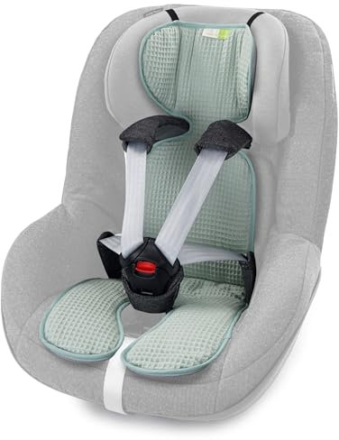 Liebes von priebes KAI Sitzauflage Autokindersitze Gruppe 1 | Basics Baby Sitzeinlage | Baumwoll- und Frotteeseite für Babyschale, Autositz z.B. Maxi-Cosi, Britax-Römer, Cybex