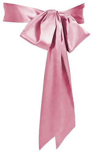 JasGood Damen Schärpe Kleid Gürtel für Hochzeit Party Lange Schärpe Brautgürtel für besondere Anlässe
