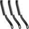 [7-Pcs] Hard Bristle Crevice Cleaning Brush UK - Grout & Gap Crevice Brush for Window Tracks, Bathroom Corners, Kitchen Sink - Ergonomic Curved Handle Protects Hands, Cleaning Products Essential
