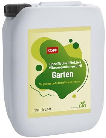 KOPP Garten, Bio, Spezifische Effektive Mikroorganismen (EM) | flüssig (5 Liter)