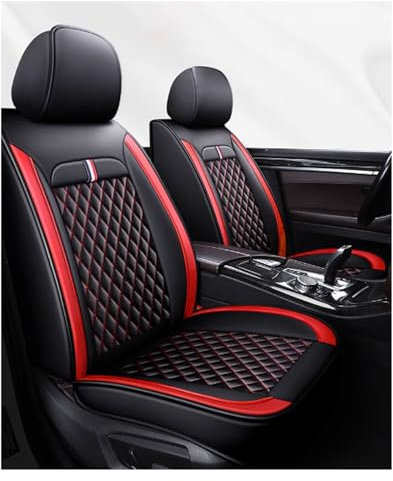 VIVAZYQ Alles inklusive Auto Sitzbezüge Sets, Autositzbezüge Leder Sitzbezüge Auto Für FIAT 500L 500X, Wasserdicht Atmungsaktive Rutschfester Langlebig Sitzschoner Zubehör, 5 Sitze(C)