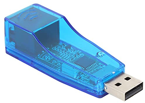 Tarjeta de Red USB Adaptador WiFi Inalámbrico 10/100 Mbps para Escritorio Portátil, Tarjeta Ethernet Inalámbrica de Enchufe Caliente, Material ABS Fácil Transportar, para Varios Sistemas Operativos