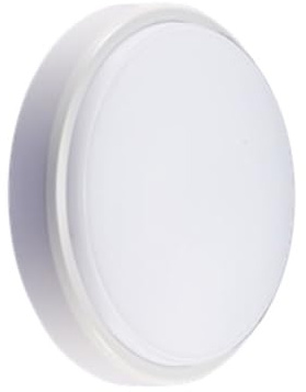HXFFXHF 16/20W Round/Oval LED Wall Light Moisture-Proof Front Porch Ceiling Light Waterproof Outdoor Surface Mount Garden Bathroom Lighting (Color : 16W Warm White, Size : White Oval)