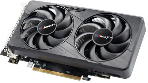 SRhonyra GTX 1060 3GB Graphics Card 192-Bit GDDR5 | PCIe 3.0 x16,6-Pin cble connector,full-height dual-slot width