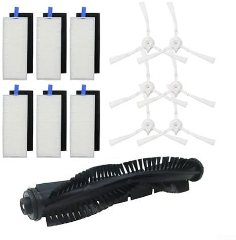 for QIHOO 360 S6 Robot Vacuum Cleaner Spare Parts Side Brushes Hepa Filter Main Brush Mop Cloth Replacement For 360 S6 Accessories Bushes Vacuum Cleaner Filter Vacuum Cleaner Accessories And Parts