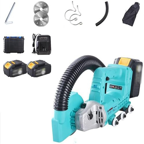 Acivirdde Electric Tile Grout Cleaner, Six-Wheel Drive, Dust-Free Electric Grooving Machine, Suitable for Cleaning Tile Grout in Kitchens and Bathrooms.