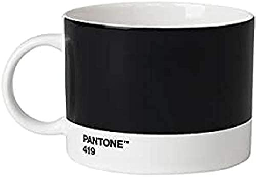 Pantone Porzellan-Teetasse, Black 419, 475ml