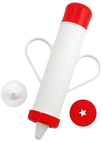 Space Home - Macchina per Churros - Siringa per Churros e Biscotti - Macchina Decorative - Churrera per Decorazioni - Creatore di Churro - Pistola per Churro - 26 cm