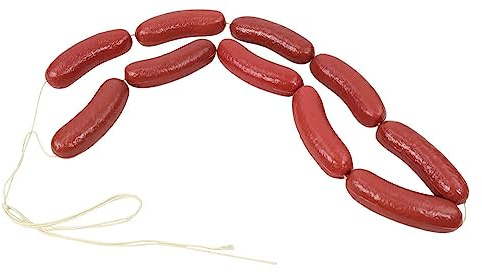 Props4shows String of Fake Plastic Sausages