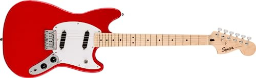 Fender Squier Sonic Mustang MN Torino Red E-Gitarre