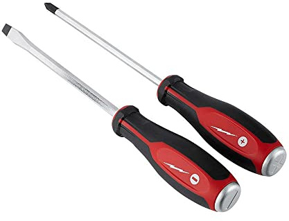 For Milwaukee 48-22-2702 Tough Durable Demolition Screwdriver Set - 2 PC Length 14.35 in Width 1.7 in. Height 4.35 in.