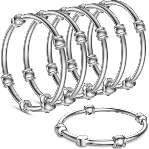 Shower Curtain Rings Hooks, Rustproof Shower Curtain Hooks for Bathroom, Decorative Metal Round Decorative Shower Curtain Rings for Shower Rod, Set of 12, Zinc Alloy, Chrome