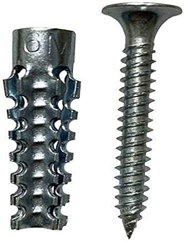 BULINO Bulloni ad espansione, Bulloni ad espansione Vite ad espansione 6/8MM for Tappo for Tubo ad espansione in Ferro Viti ad espansione for Muro di Mattoni Tubo Wo (Colore : 8mm) (Color : 6mm)