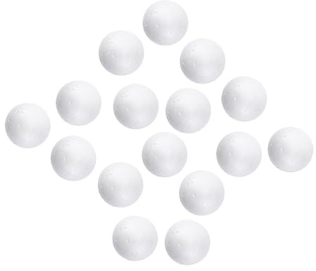 SEWOART 100pcs Bolas De Poliestireno 4cm Bolas De Bricolaje Decoración De Bodas Diy