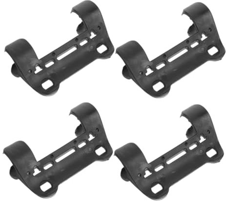 SWOOMEY 4stücke Fahrradpumpe Halterung Für Mountainbike Und Rennrad Sicher Und Stabil Klemmen Kompaktes Aufbewahrungssystem Aus Robustem Kunststoff Einfach Installieren Für Outdoor