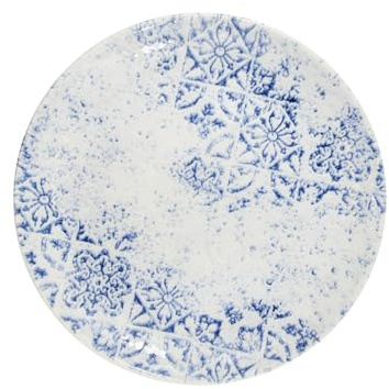 Queens By Churchill Algarve Blue Side Plate 20cm - Pack of 6