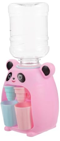 Gogogmee Mini Dispensador de Agua para Diseño Panda Simulación Realista de Dos Salidas Juguete Interactivo para Desarrollar Habilidades y Creatividad Divertido Doméstico Educativo