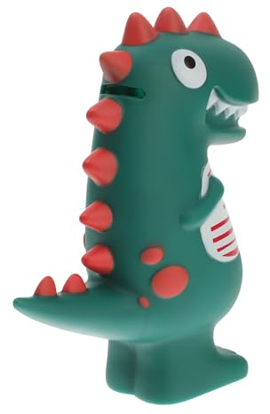 VICASKY Keramik Dinosaurier Spardose Kinder Niedliches Cartoon Sparschwein für Jungen Mädchen Langlebige Münzbox für Spargewohnheit Kinderzimmer Dekoration
