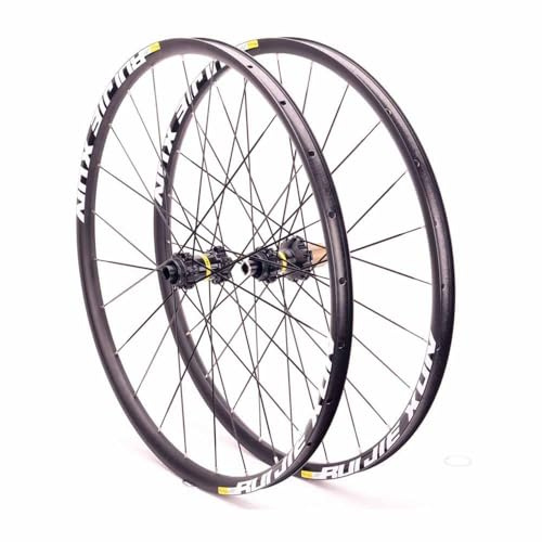 26 27.5 29 Mountainbike Boost Laufradsatz 110/148 mm, Aluminiumlegierung Offset-Felge, 100/142mm Steckachse, Center Lock Scheibenbremse, HG Freilauf, 1.5-2.5 Reifen(Boost 110/148mm,29)