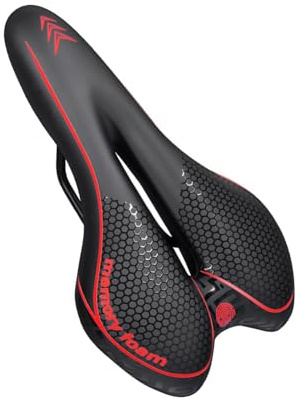 XuQiZZpp Universal-Fahrrad-Sitzkissen, Mountainbike-Sättel, langlebig, für verschiedene Fahrräder, stoßdämpfend, Radfahren