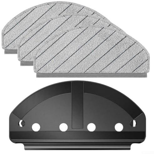 Mop Cloth Bracket Holder Tray and Mop Pad Attachment Compatible with For DEEBOT N20 / N20 Plus / N20 Pro/For Pro Plus Series Robot Vacuum, Sturdy